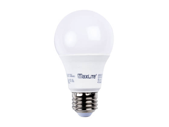 MaxLite 107718 6A19DLED30/G5 Maxlite Dimmable 6W 3000K A19 LED Bulb
