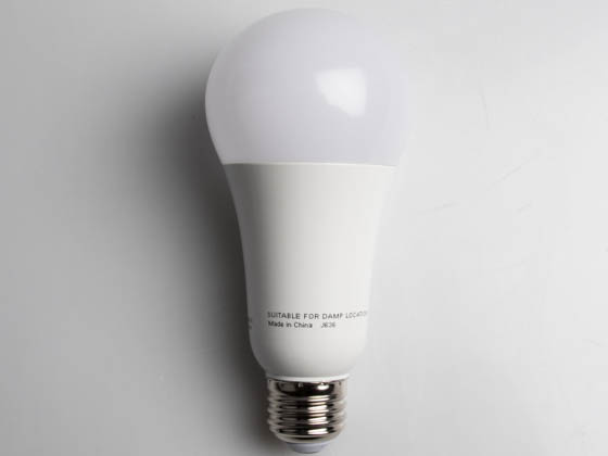 Satco Products, Inc. S9817 15.5A21/LED/4000K/1720L/120V/D Satco Dimmable 15.5W 4000K A21 LED Bulb, Enclosed Rated