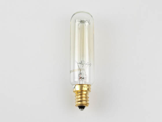 Bulbrite 132507 25T6/SQ/E12 25W 120V T6 Nostalgic Decorative Bulb, E12 Base