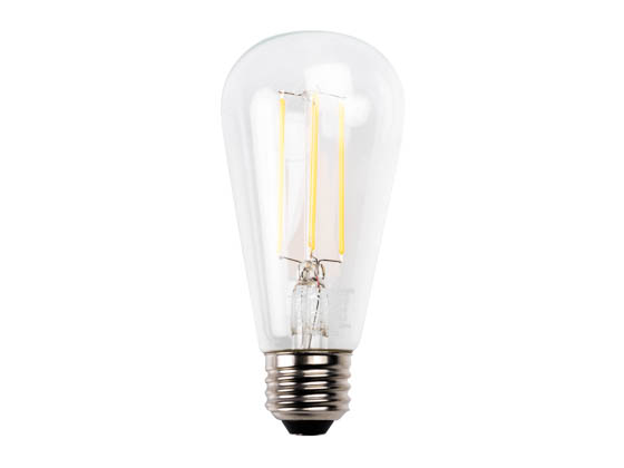 Bulbrite 776667 LED7ST18/27K/FIL/2 Dimmable 7W 2700K ST18 Filament LED Bulb
