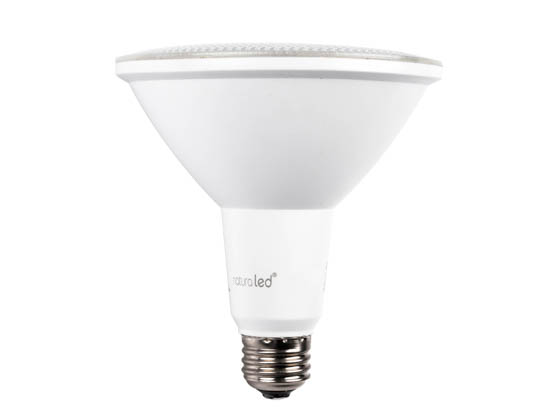 NaturaLED 5931 LED15PAR38/OD/120L/FL/950 Dimmable 15W 5000K 40° PAR38 LED Bulb, 90 CRI, Wet Rated