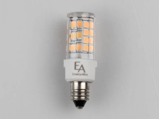 EmeryAllen EA-E11-4.5W-001-2790-D Dimmable 4W 120V 2700K T3 LED Bulb, E11 Base, Rated For Enclosed Fixtures