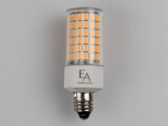 EmeryAllen EA-E11-5.0W-001-2790-D Dimmable 5W 120V 2700K T3 LED Bulb, E11 Base, Enclosed Rated