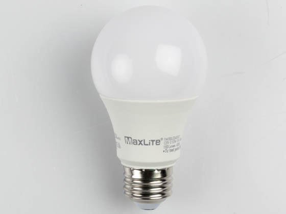 MaxLite 1408351 11A19DLED40/G5 Maxlite Dimmable 11W 4000K A19 LED Bulb