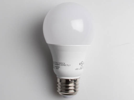 Satco Products, Inc. S9836 9.5A19/OMNI/220/LED/30K Satco Dimmable 9.5W 3000K A19 LED Bulb, Enclosed Rated