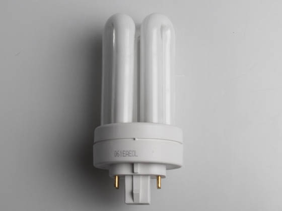 GE GE34395 F13TBX/SPX30/830/A/4 13W 4 Pin GX24q1 Warm White Triple Twin Tube CFL Bulb