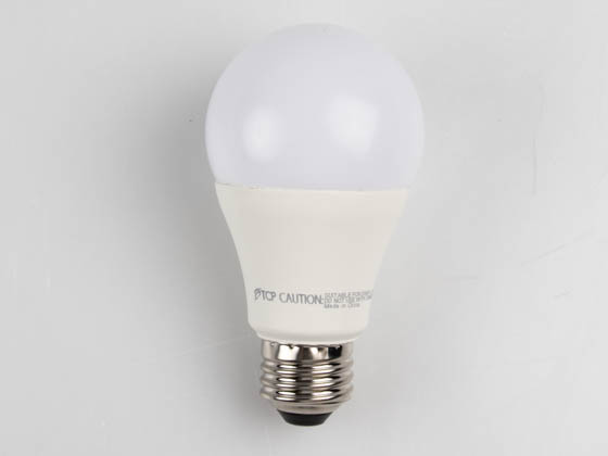 TCP L9A19N1541K Non-Dimmable 9 Watt 4100K A-19 LED Bulb, Enclosed Rated