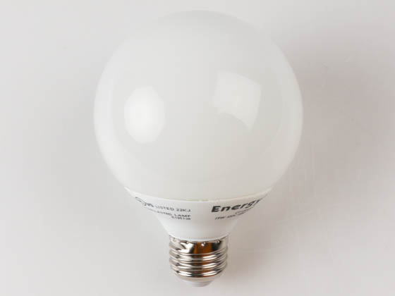Bulbrite 505019 CF15G25WW 15W G25 Warm White CFL Bulb, E26 Base