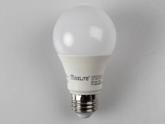 MaxLite 1409224 10A19DLED930/G2/JA8 Maxlite Dimmable 10 Watt 3000K A19 LED Bulb, 90 CRI, JA8 Compliant