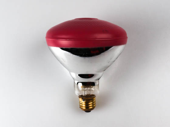 Satco Products, Inc. S4429 100BR38/PK Satco 100W 120V BR38 Halogen Pink Bulb