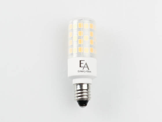 EmeryAllen EA-E11-4.5W-001-309F-D Dimmable 4.5W 120V 3000K 90 CRI T3 LED Bulb, E11 Base, Enclosed Fixture Rated, JA8 Compliant