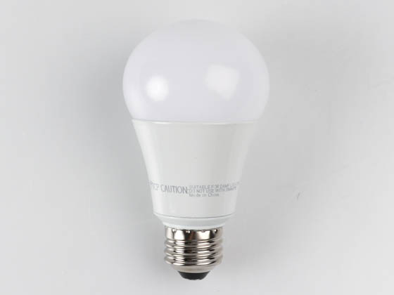 TCP L16A19N1530K Non-Dimmable 15.5 Watt 3000K A19 LED Bulb, Enclosed Fixture Rated