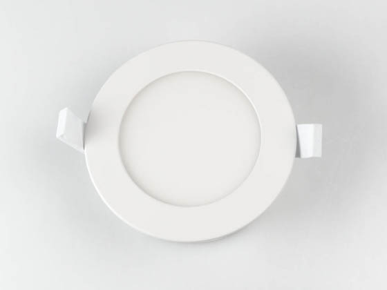 Bulbrite 773107 LED8JBOXDL/4/840/WHRD/D Dimmable 4" 8.5W 4000K LED Downlight, No Recessed Can or J-Box Needed