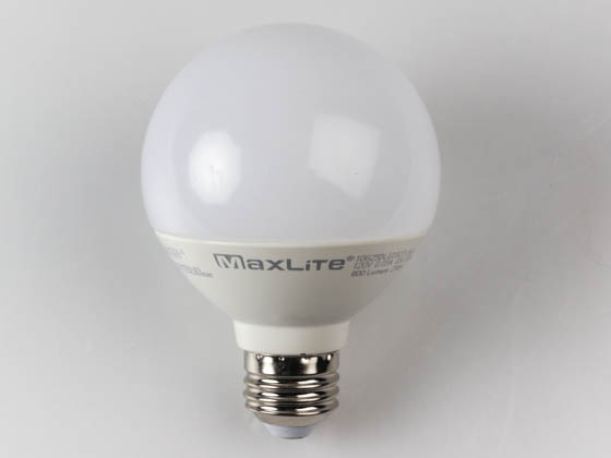 MaxLite 1409460 10G25DLED927/JA8 Maxlite Dimmable 10W 2700K G25 Globe LED Bulb, JA8 Compliant