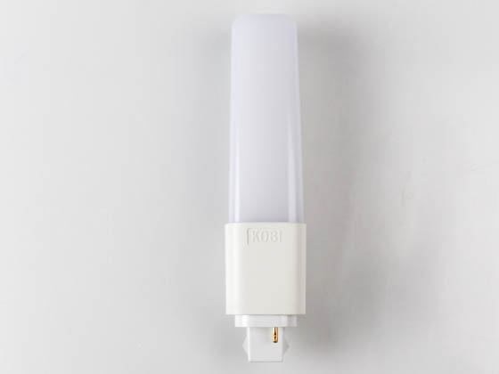 Kobi Electric K3Q9 PL-1850-RMV-G24 Kobi Non-Dimmable 10W 2 Pin Horizontal 5000K G24d LED Bulb, Ballast Bypass