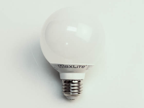 MaxLite 107505 6G25DLED27/G2 Maxlite Dimmable 6W 2700K G25 Globe LED Bulb