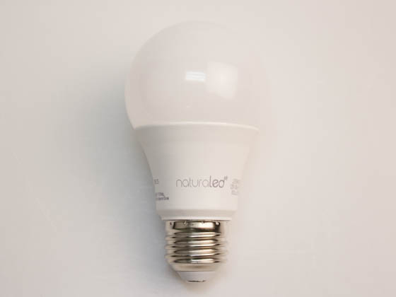 NaturaLED 4527 LED9A19/81L/950 Dimmable 9 Watt 5000K 90 CRI A-19 LED Bulb, JA8 Compliant