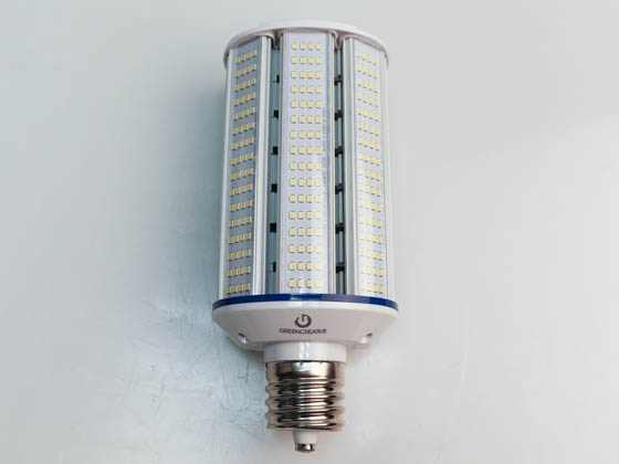 Green Creative 98186 40HIDWP/850/277V/EX39 40 Watt 5000K Wallpack Retrofit LED Bulb, Ballast Bypass, E39 Base