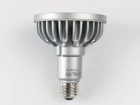 SORAA 00765 SP30L-18-25D-927-03 Soraa Dimmable 18.5W, 120V, 95 CRI, 2700K, Enclosed Fixture Rated 25° PAR30/L LED Bulb, Medium Base