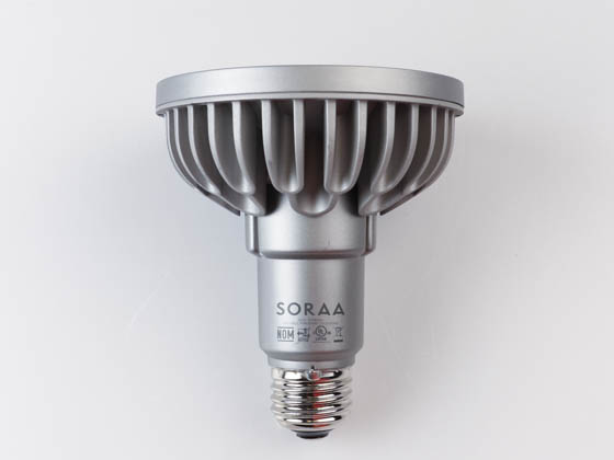 SORAA 00783 SP30L-18-36D-930-03 Soraa Dimmable 18.5W, 120V, 95 CRI, 3000K, Enclosed Fixture Rated 36° PAR30/L LED Bulb, Medium Base