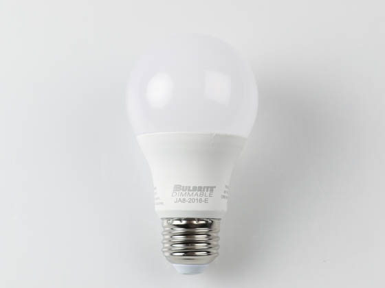 Bulbrite 774100 LED9A19/927/J/D Dimmable 9 Watt 2700K A19 LED Bulb, JA8 Compliant, Enclosed Rated