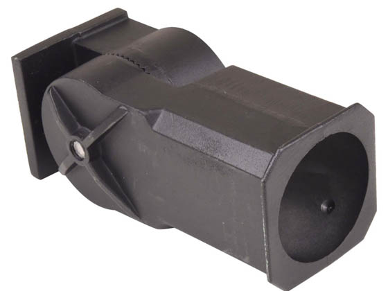 NaturaLED 7628-P10101-K141030 LED-FXSAL100/40K/DB/3S Dimmable 400 Watt Equivalent, 100 Watt 4000K Slim LED Area Light Fixture With Slip Fitter Bracket & Photocell