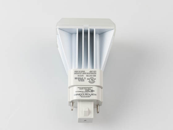 Keystone KT-LED82P-V-840-D Non-Dimmable 8W 2 Pin Vertical 4000K G24d/G24q LED Bulb, Ballast Bypass