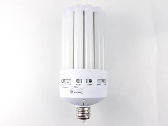 MaxLite 14099712 80HMX50 Maxlite 250 Watt Equivalent, 80 Watt 5000K LED Post Top/High Bay Retrofit Bulb, Ballast Bypass