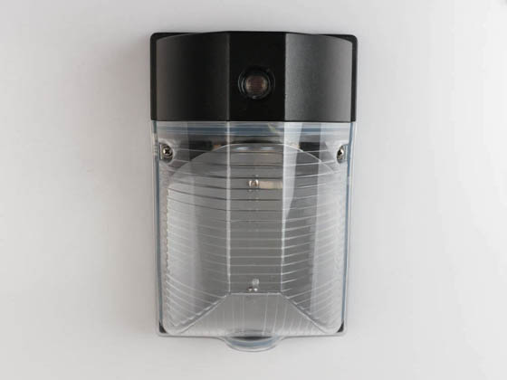 Superior Life 83356 LED MINI WALL PACK/BLACK/25W/40K/PHOTOCELL/120V-277V 25 Watt Non-Dimmable 120-277V 4000K LED Mini Wallpack Fixture With Photocell