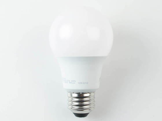 TCP L9A19D1530K Dimmable 9 Watt 3000K A-19 LED Bulb, Enclosed Rated