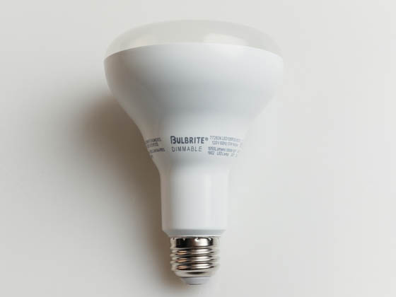Bulbrite 772824 LED13BR30/830/D Dimmable 13W 3000K BR30 LED Bulb, Enclosed Rated