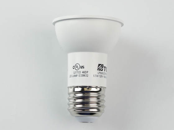 Topaz Lighting 79676 LP16/6/27K/D-46 Topaz Dimmable 6.5W 2700K 40 Degree PAR16 LED Bulb, Enclosed Fixture Rated