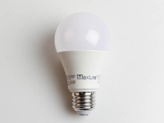 MaxLite 102575 E11A19NDV27 Maxlite Non-Dimmable 11W 2700K A19 LED Bulb, Enclosed Fixture Rated