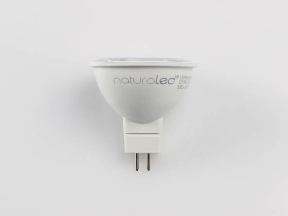 NaturaLED 4565 LED6MR16/50L/FL/830 Dimmable 6W 3000K 40° MR16 LED Bulb, GU5.3 Base