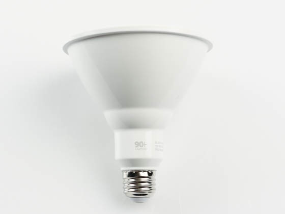 90+ Lighting SE-350.018 Dimmable 18 Watt 3000K 40 Degree 93 CRI PAR38 LED Bulb, JA8 Compliant, Enclosed and Damp Rated