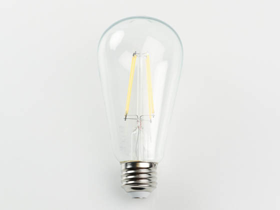 90+ Lighting SE-RCL06.1107-A Dimmable 7W 2700K ST19 Filament LED Bulb