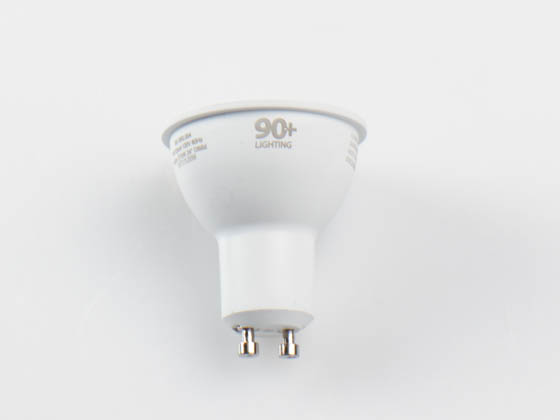 90+ Lighting SE-350.004 Dimmable 7W 2700K 24 Degree 91 CRI MR16 LED Bulb, GU10 Base, JA8 Compliant, Enclosed Rated