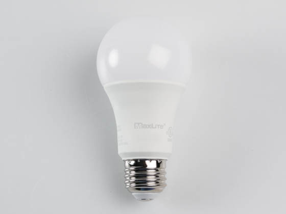 MaxLite 14099404-7 E15A19DLED40/G7 Dimmable 15W 4000K A19 LED Bulb, Enclosed Fixture  Rated