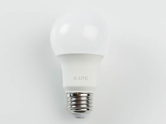 C-Lite By Cree C-A19-A-60W-ND-27K-B4 Non-Dimmable 9 Watt 2700K A-19 LED Bulb