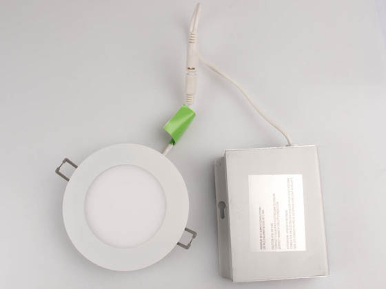 Philips Lighting FDL4R07930TE1W Philips Dimmable 11.6 Watt 4" Round 3000K Flat LED Downlight