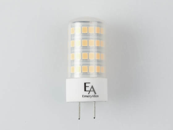 EmeryAllen EA-G8-5.0W-001-309F-D Dimmable 5W 120V 3000K 90 CRI T3 LED Bulb, G8 Base, Enclosed Rated, JA8 Compliant