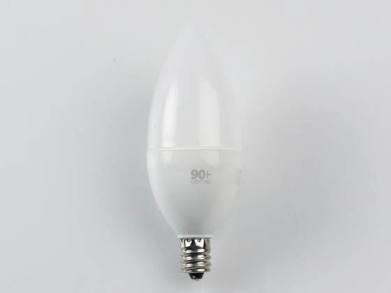 90+ Lighting SE-350.151 Dimmable 4.5W 3000K 92 CRI Decorative LED Bulb, JA8 Compliant
