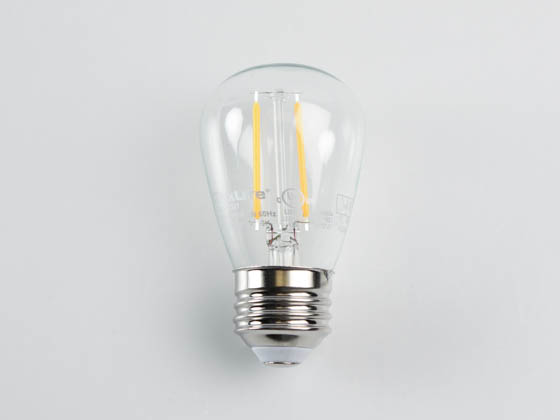 MaxLite 101418 F2S14ND27 Maxlite Non-Dimmable 2W 2700K S14 Filament LED Bulb, Enclosed and Wet Rated