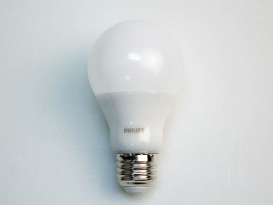 Philips Lighting 479444-2 8.8A19/PER/927-22/P/E26/WG T20 Philips Dimmable 8.8W Warm Glow 2700K-2200K A-19 LED Bulb, Enclosed Fixture Rated