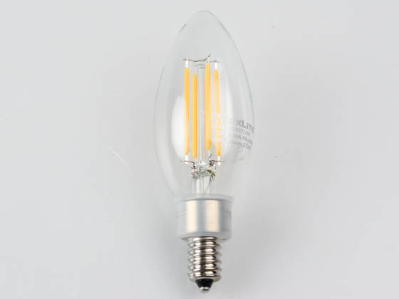 MaxLite 103409 EF4B10D927/JA8 Maxlite Dimmable 4W 2700K Decorative Filament LED Bulb, JA8 Compliant, Enclosed Fixture Rated