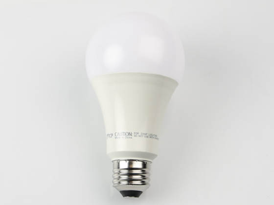 TCP L100A21N25UNV27K Non-Dimmable 14W 2700K 120-277V A21 LED Bulb, Enclosed Fixture Rated