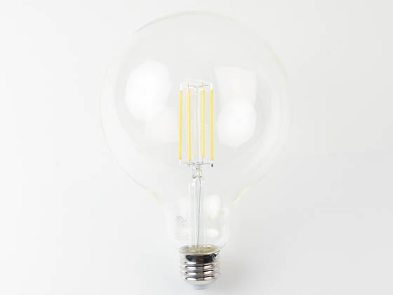 Bulbrite 776878 LED8G40/27K/FIL/3 8.5W Dimmable LED G40 Filament Bulb, 2700K, Wet Location Rated