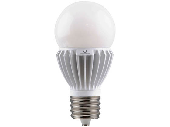 Green Creative 35053 34HID/840/277V/EX39 Non-Dimmable 34W 120-277V 4000K A-23 LED Bulb, Enclosed Fixture Rated, E39 Base