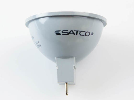 Satco Products, Inc. S9491 6.5MR16/LED/25'/30K/12V Satco Dimmable 6.5 Watt 3000K 25° MR16 LED Bulb, GU5.3 Base, Enclosed Fixture Rated