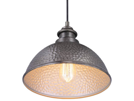 Progress Lighting P550032-103 Englewood One Light Hanging Lantern, Gray Finish